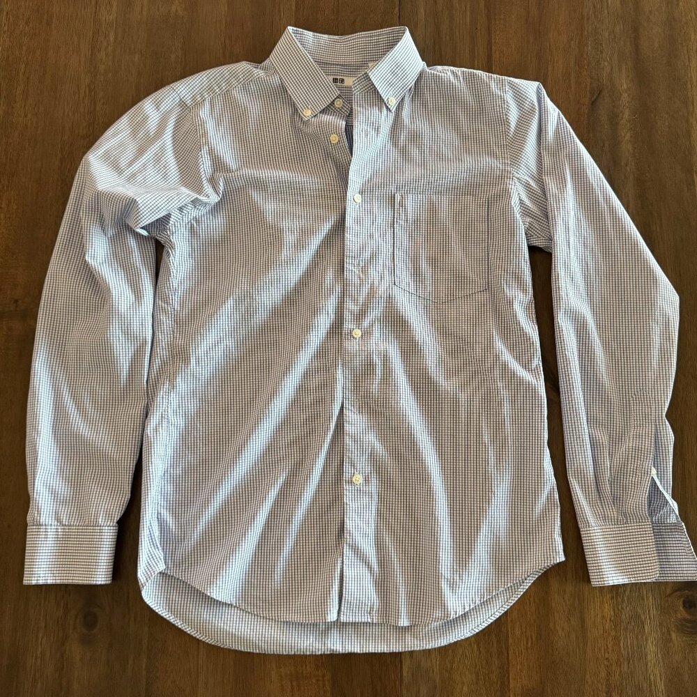 Uniqlo Men's button down shirt, Mens S
